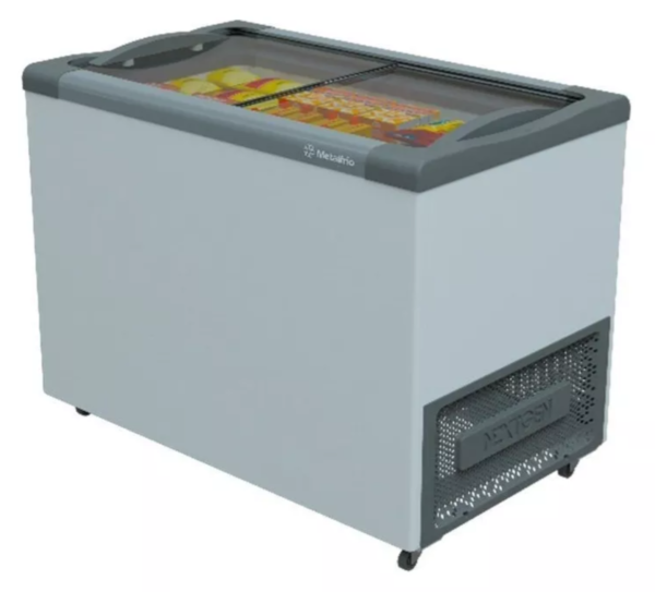 Freezer Expositor Metalfrio Nf30 Horizontal 284 Litros